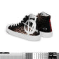 ANATYPE-CROOKED-NOSE-HI-TOP-SHOES-TARTAN AND LEOPARD SKIN