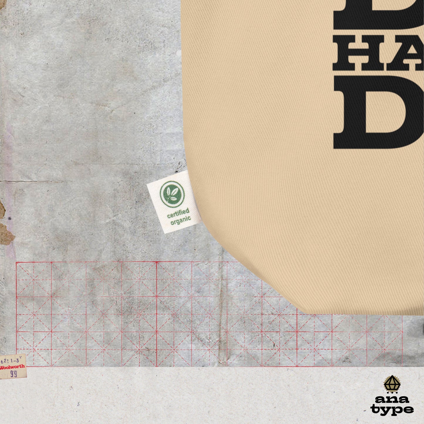 A+/335  EVERY DIG HAS IT'S DAY ECO ORGANIC TOTE BAG
