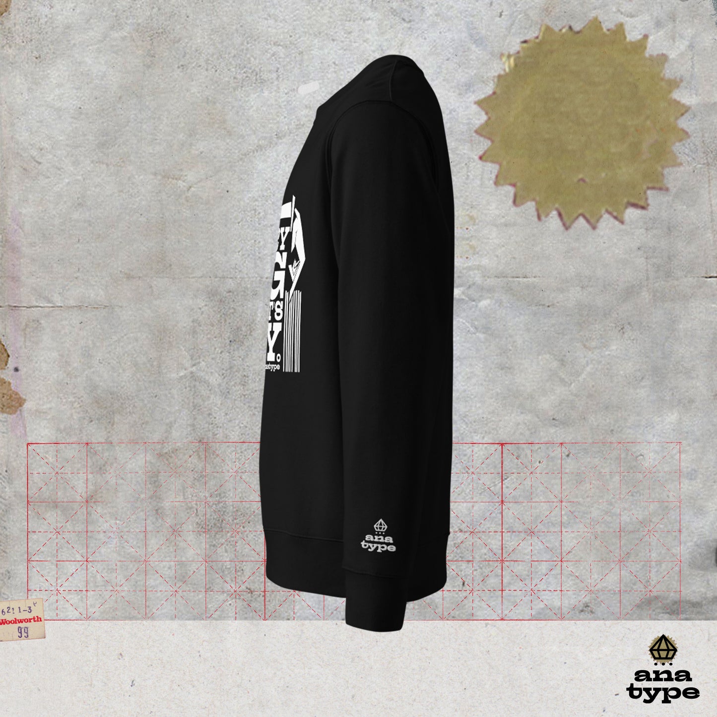 A+/331 EVERY DIG HAS IT'S DAY UNISEX ECO SWEATSHIRT ░▒▒░░